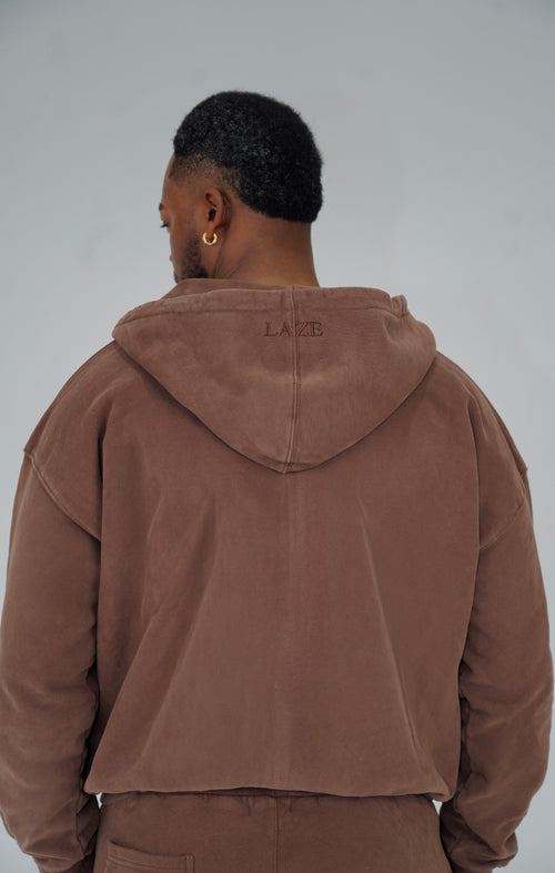 BOLD ZIP HOODIE